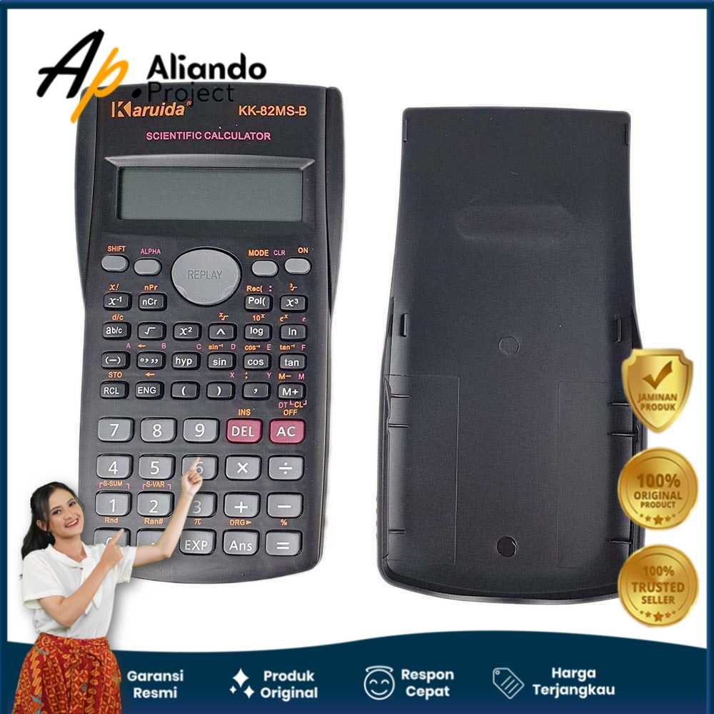 

Kalkulator Elektronik Scientific Calculator Modern Original Unik Murah Terjangkau Garansi