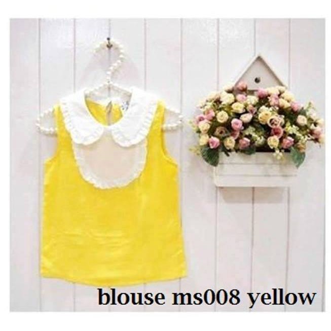Blus anak korea ms008 yellow