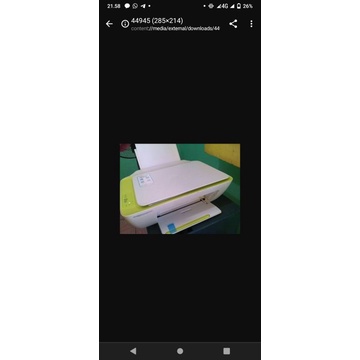 printer hp 2135 second kondisi seadanya