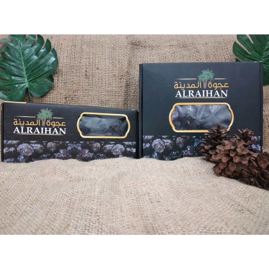 Kurma Ajwa Black Jumbo 1000 gram dan 500 gram / Kurma Nabi Jumbo