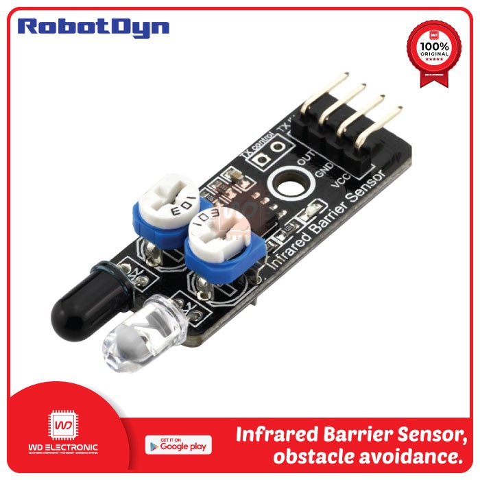 ROBOTDYN INFRARED OBSTACLE AVOIDANCE SENSOR