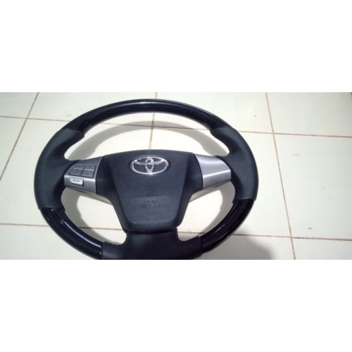 TERMURAH STIR AIRBAG TOYOTA AVANZA CALYA RUSH KOMPLIT TOMBOL AUDIO PANEL WOOD berkualitas