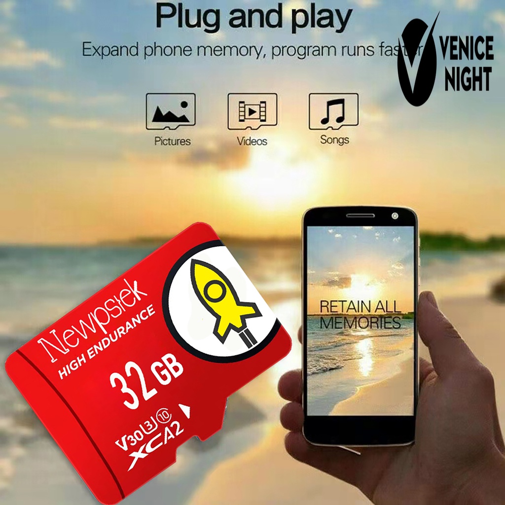 (SC) Memory Card TF Flash Penyimpanan SD Card 32GB / 64GB / 128GB / 256GB / 512GB / 1TB Anti Air