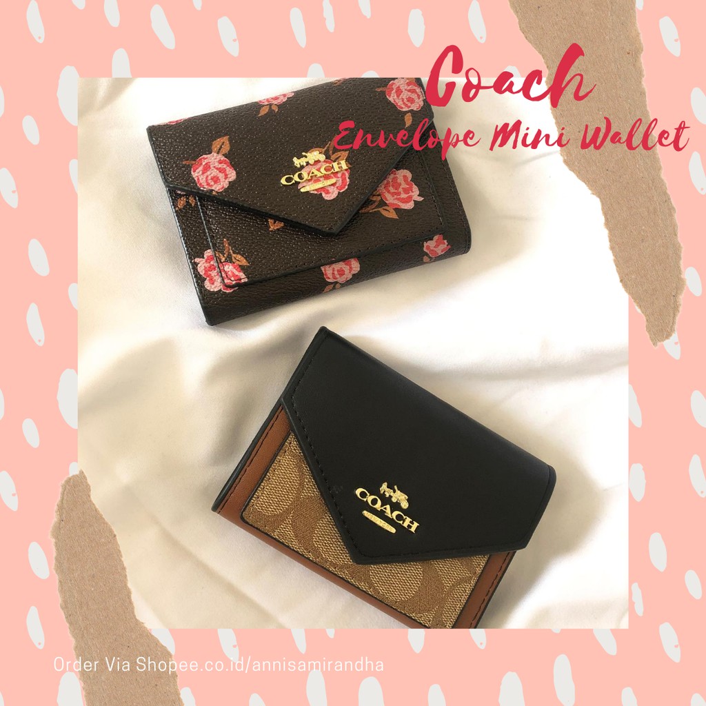 Coach Envelope Mini Wallet