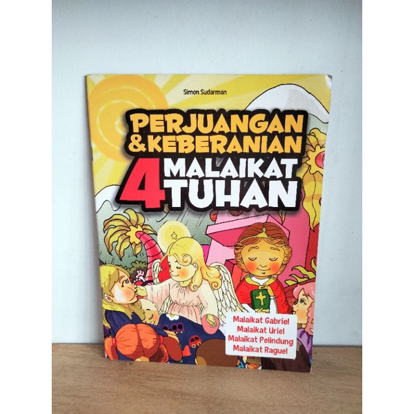BUKU ANAK PERJUANGAN & KEBERANIAN 4 MALAIKAT TUHAN