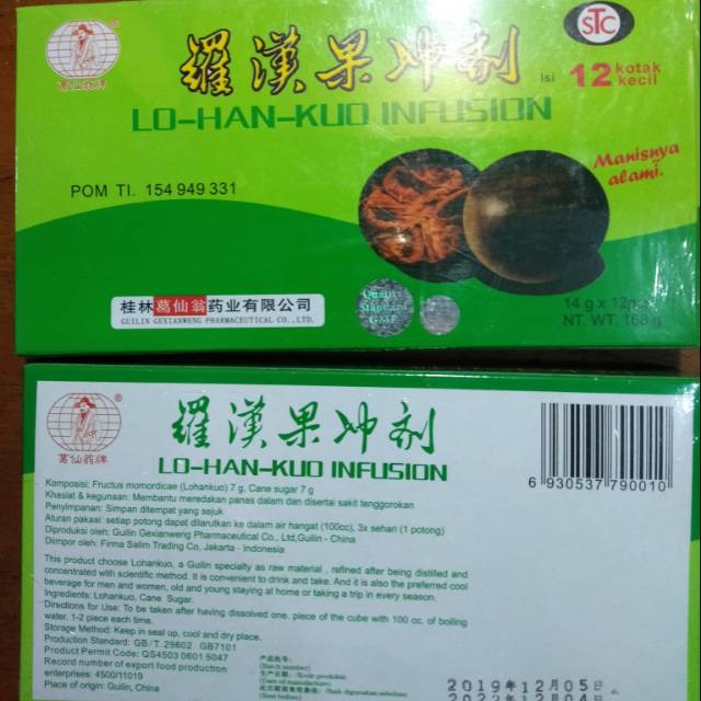 

Lohankuo infusion isi 12 PT Salim