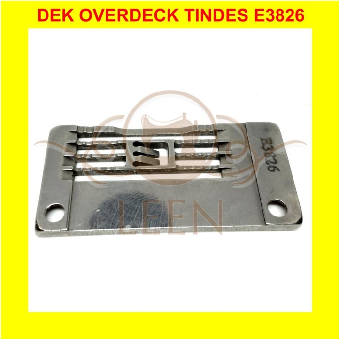 Dek Plat Piringan Overdeck / Kam Tindes E3826 Mesin Jahit Siruba LEEN