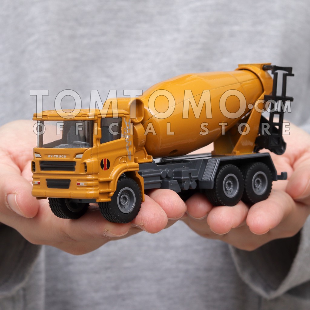 Tomtomo Mixer Truck M Diecast Miniatur Mobil Mobilan 