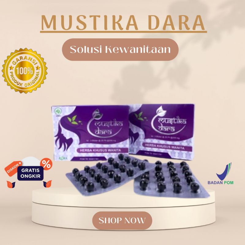 

Mustika Dara | Pil Solusi Kewanitaan MYOM Kista Keputihan