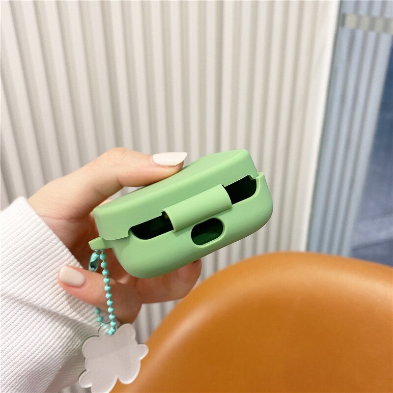 Case Pelindung Earphone Wireless Bluetooth Bahan Silikon Bentuk Beruang Untuk Xiaomi Air2 SE