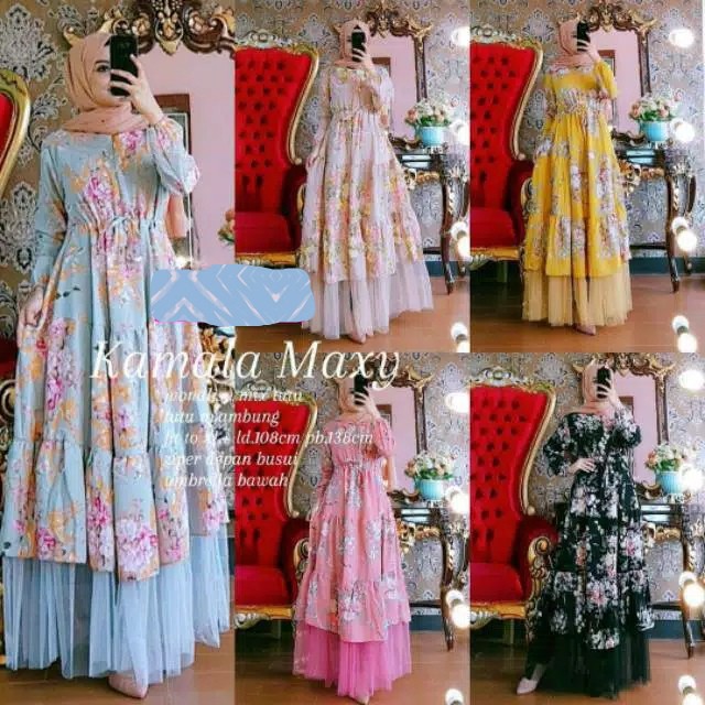 Gamis  Tutu KAMALA maxy