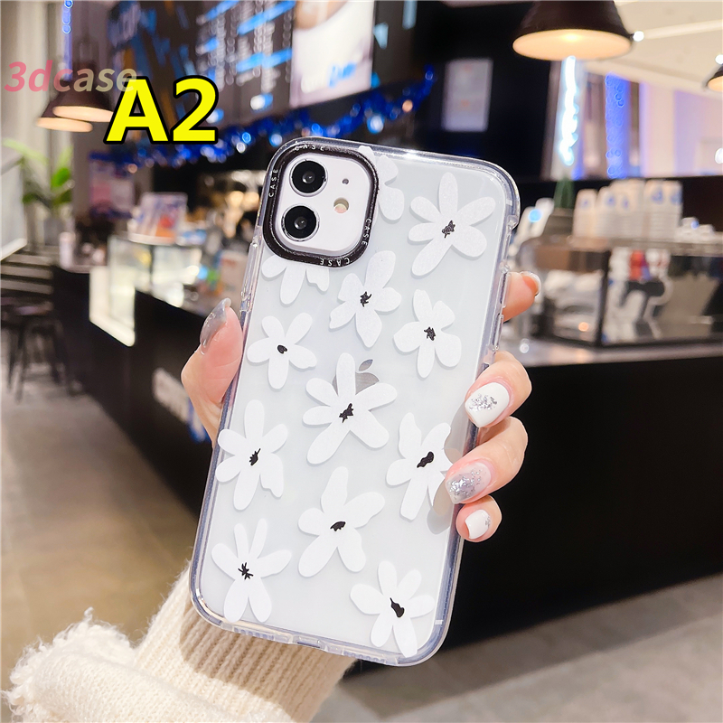 Silicone Case Premium Compatible For iPhone 7 Plus 11 12 mini 12 Pro max 6 6S 7 8 Plus SE 2020 Creativity Cute Black Spots Cover