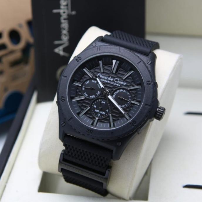 Jam Tangan Wanita Alexandre Christie AC6584/AC 6584 Green Ocean Ori barang ada