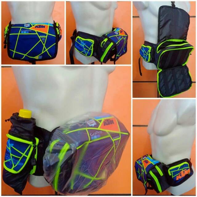 Waistbag tas pinggang motif racing