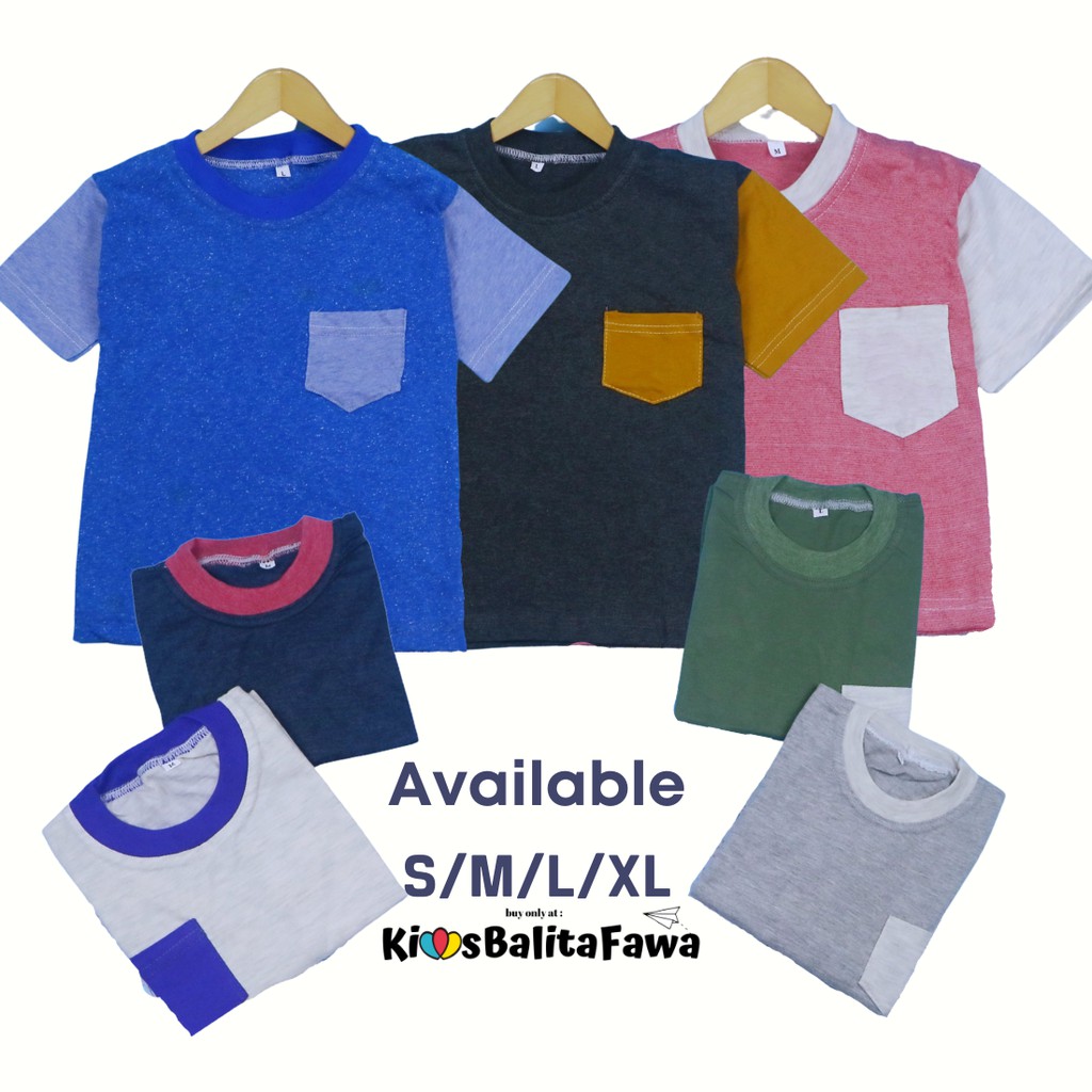 Kaos John Ethes uk 1-2 Tahun / Baju Polos Anak Laki-Laki Balita Oblong Reglan Atasan Lengan Pendek