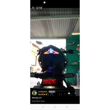 stoplamp cb 150 r new versi 2 custom sein running