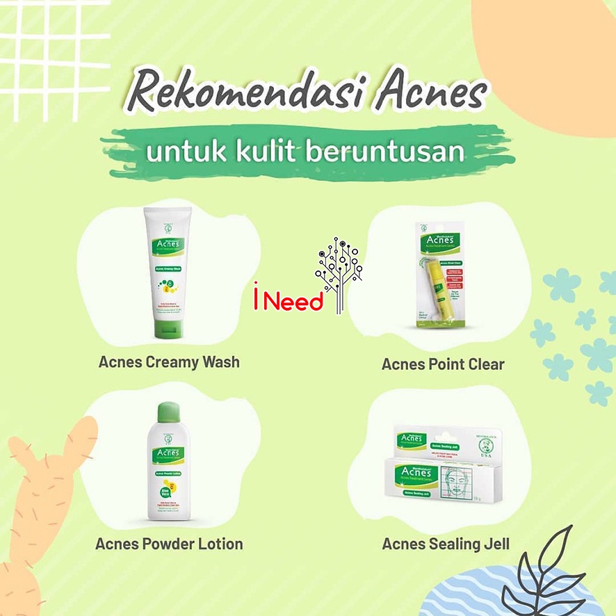 (INEED) Acnes Natural Care Treatment Series