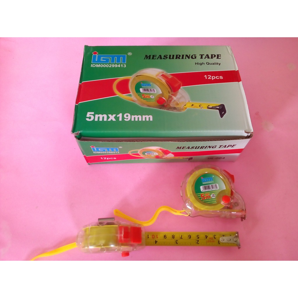 METERAN PVC TRANSPARAN IGM 5M