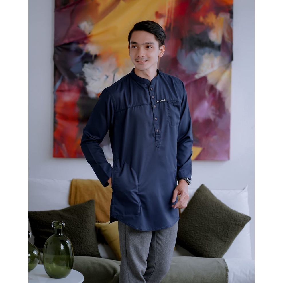 Baju koko Qurta pria dewasa motif terkece menarik disemua kalangan ukuran M L XL