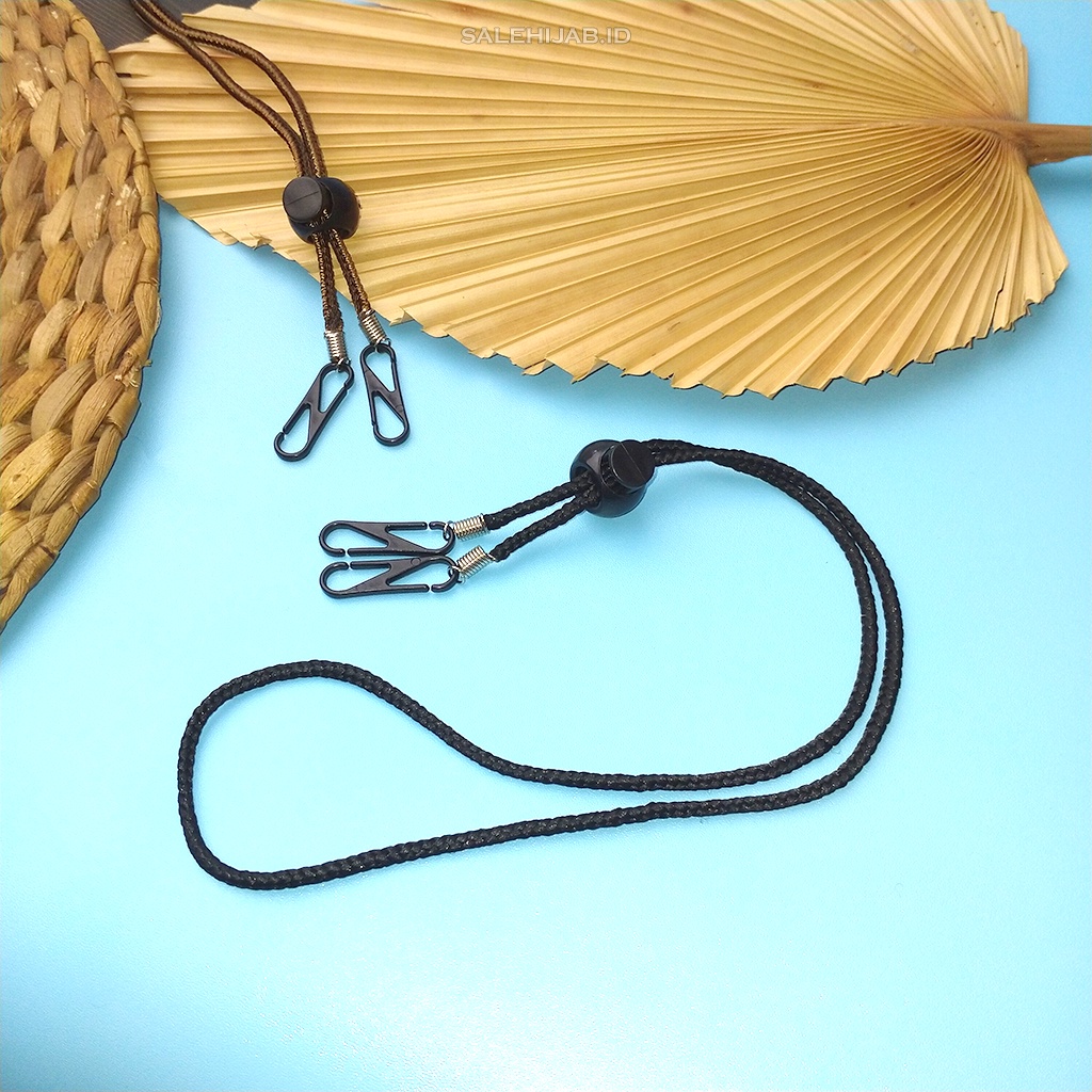 TALI STRAP KONEKTOR MASKER KALUNG PART 3 (1KG MUAT 130PCS)-KM 591