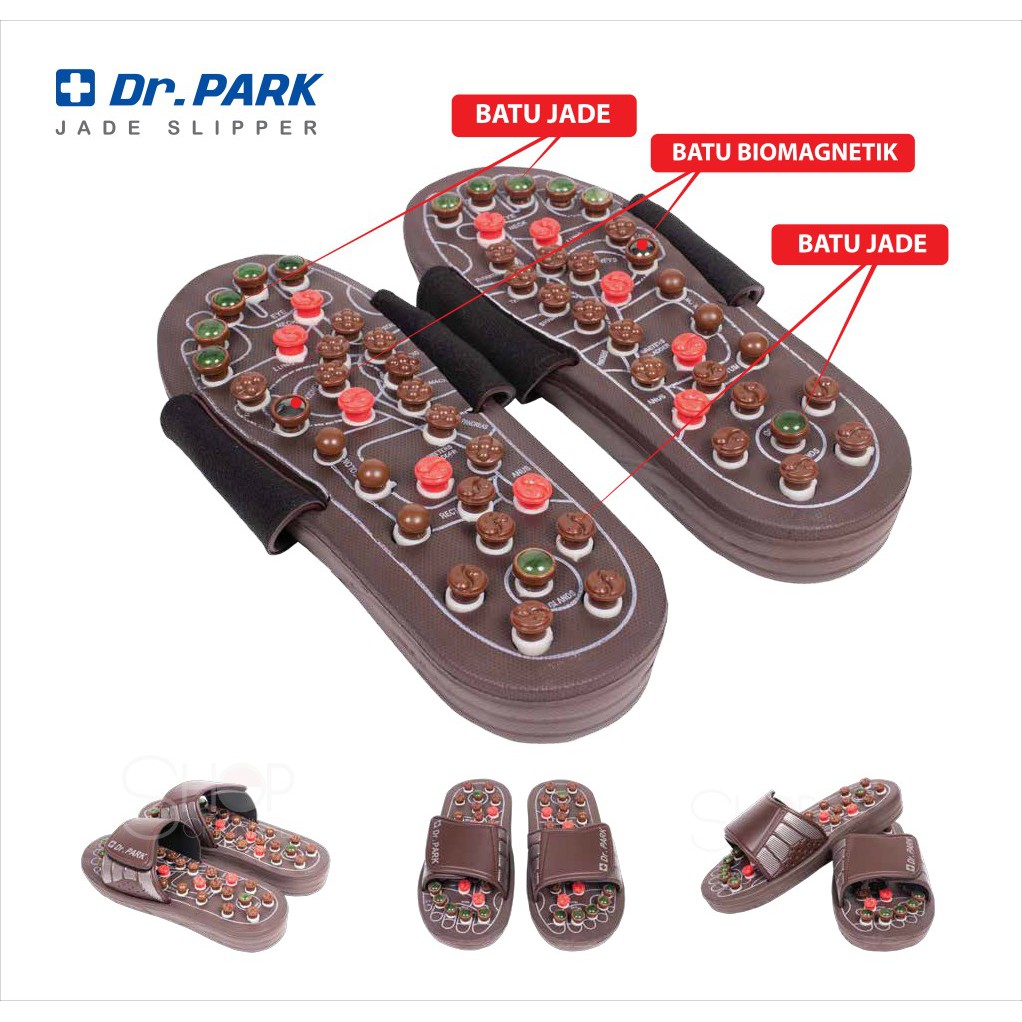Dr. Park Jade Slipper - Sandal kesehatan terapi Korea