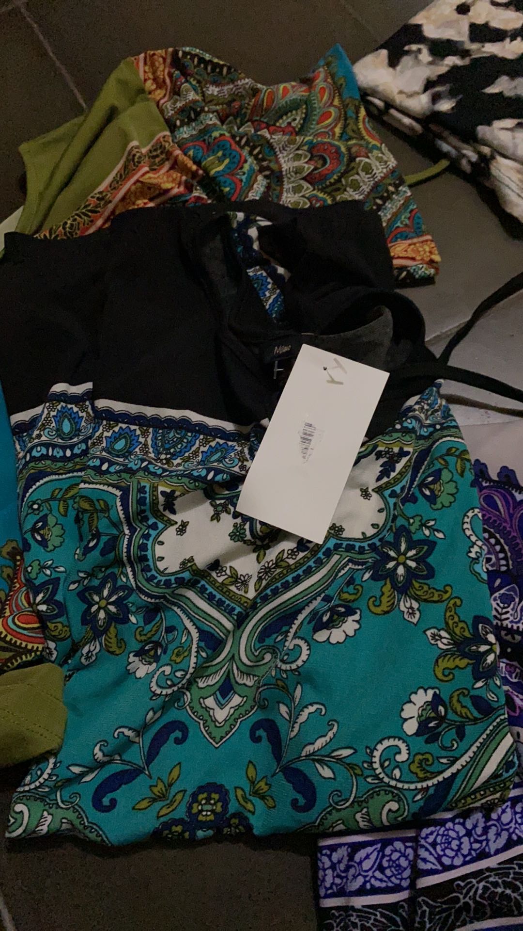 Blouse Wanita Bahan Adem Merk Milano / Pakaian Branded Sisa Eksport