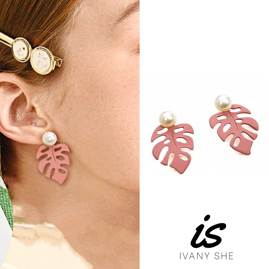 Premium Quality Anting fashion korea import aksesoris pesta perhiasan wanita earring giwang emas bkk
