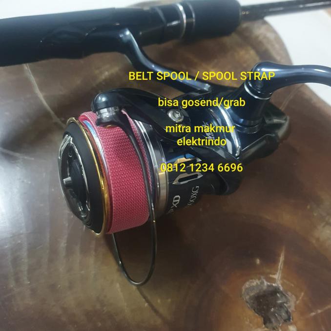 Nikmati Spool Strap / Belt Spool Reel Shimano Daiwa / Gelang Reel / Sabuk Reel Gilaa