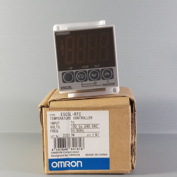 OMRON TEMPERATURE CONTROLLER E5CSL-RTC Termurah