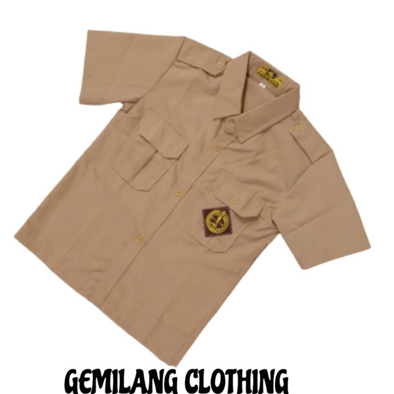 SERAGAM SEKOLAH// BAJU PRAMUKA ANAK LAKI-LAKI KELAS 1 SAMPAI 6 SD // GEMILANG CLOTHING