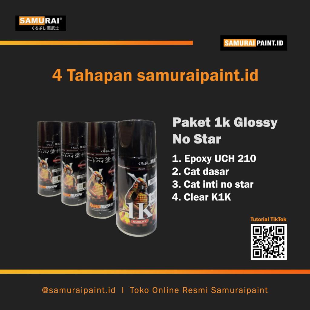 Paket 1K Glossy Standart Samuraipaint, Cat Aerosol