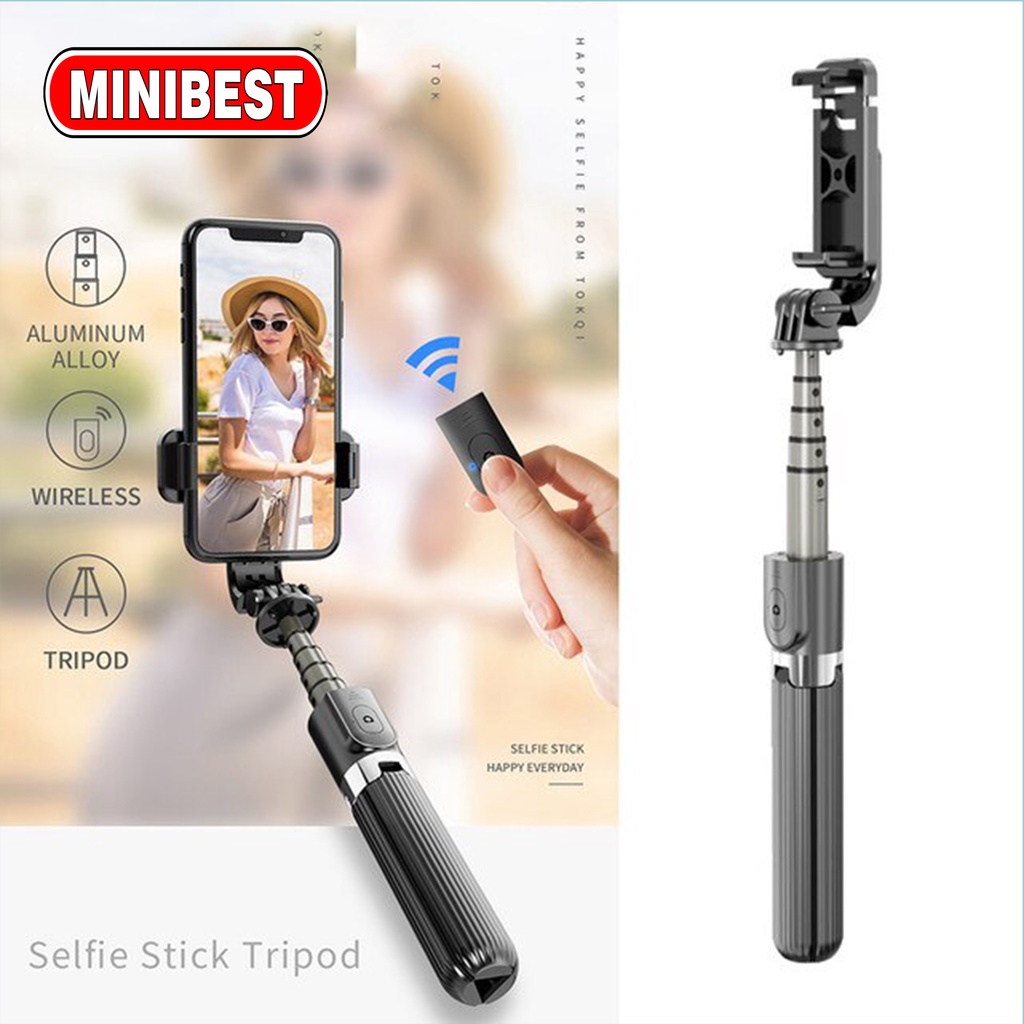 Tripod Hp Bluetooth/ Tongsis Selfie Bluetooth / Tripod Handphone (MB)