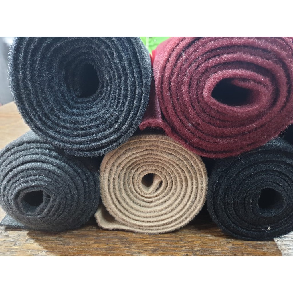 BENTLEY Karpet Bludru Bulu Tebal (0.5m x 2m), Karpet Brudu Murah, Pameran, Alas duduk, Alas Kasur-6