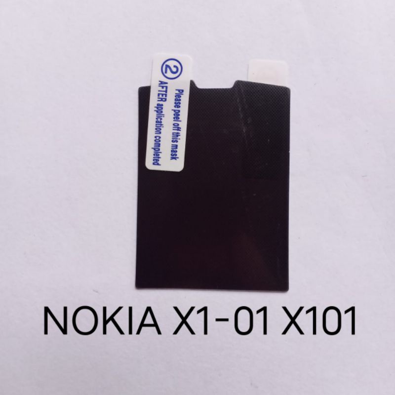 Anti Gores Nokia X1 X1-00 X1-01 . X2 X2-00 . X2-02 X2-05 . X3 X3-00 . X3-02 . XL Android . X2 Android . X Android . 2330 . 2690 . 5800 Express Music . 6120C 6120 Classic anti spy screen guard screen protector pelindung layar