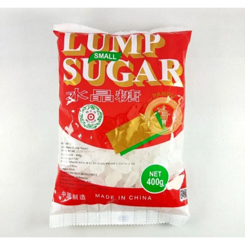 

GULA BATU SMALL /LUMP SUGAR/ROCK SUGAR 400GR Untuk minuman.