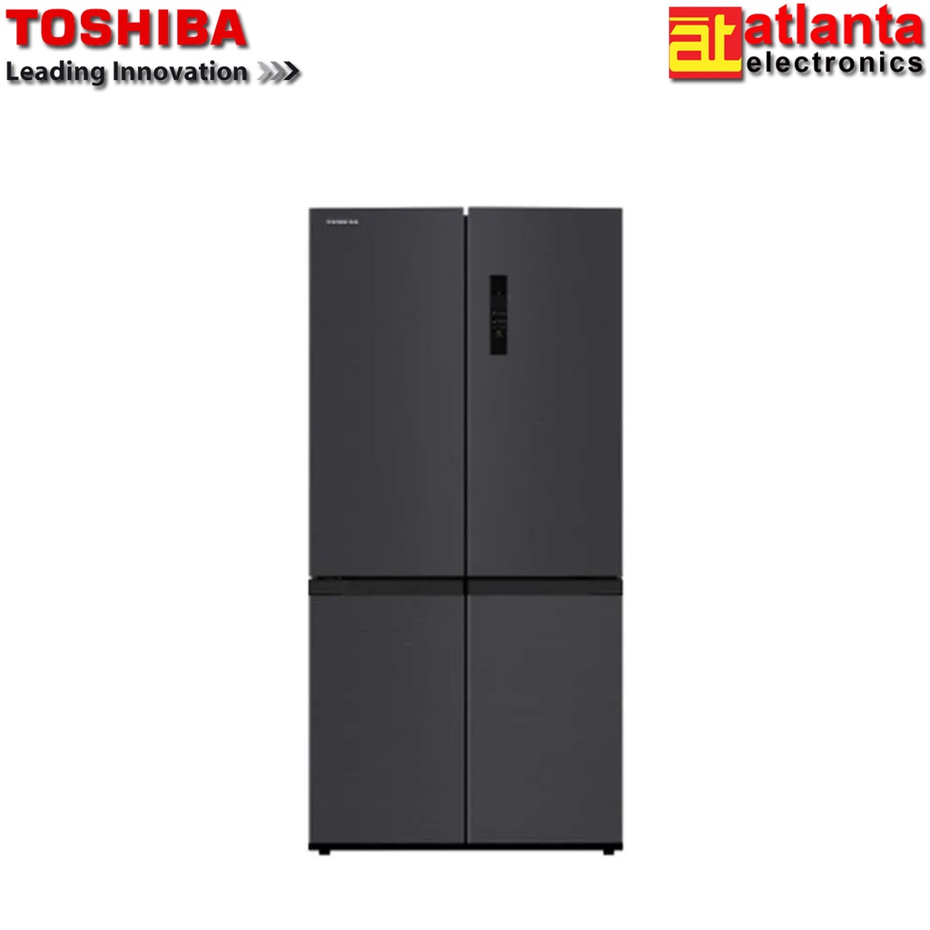 Kulkas SidebySide MultiDoor 4 pintu Toshiba Dual Inverter 468 L