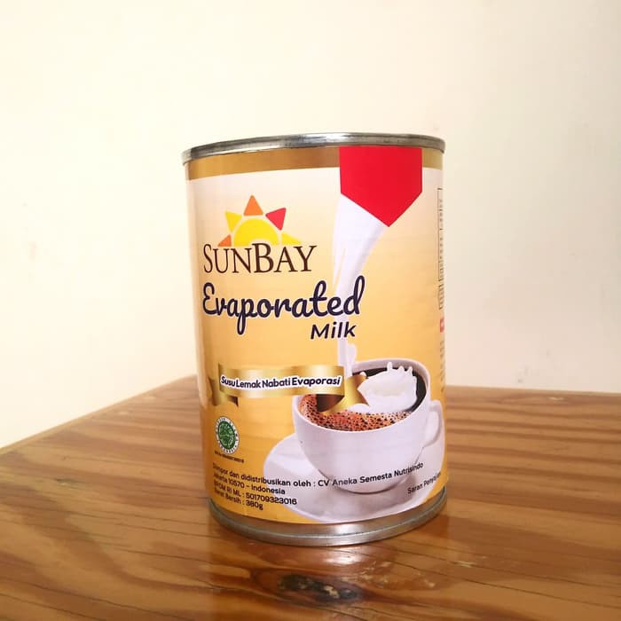 

Susu Evaporasi Sunbay Evaporated Milk/Susu Evaporasi Thai Tea 380gr