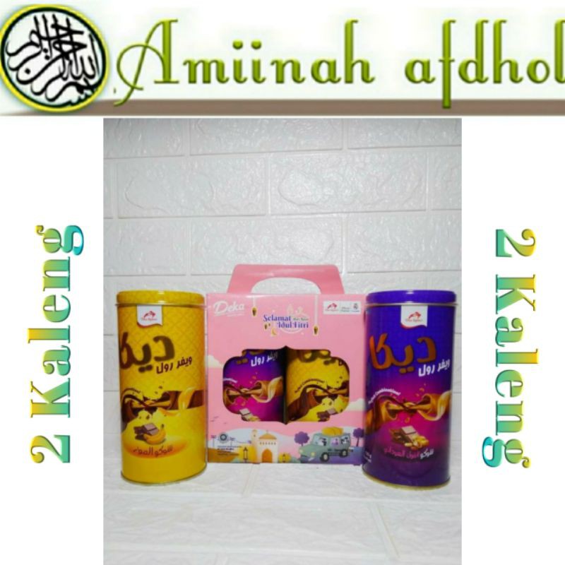 Deka Wafer Roll 125gr [ Isi 2 KALENG ]