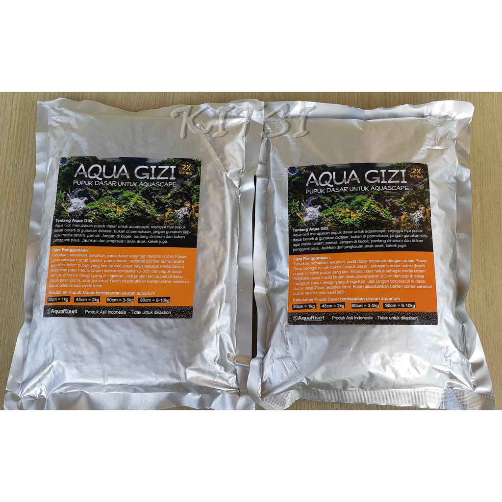 Pupuk AquaGizi 1kg Pupuk Dasar Aquascape Aqua Gizi
