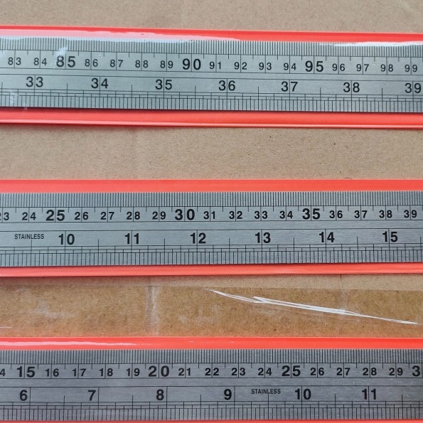 

Penggaris Besi TPS 15CM, 20cm, 30CM, 40CM, 50CM