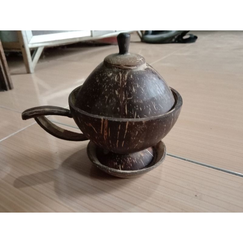 cangkir batok kelapa/tempurung kelapa