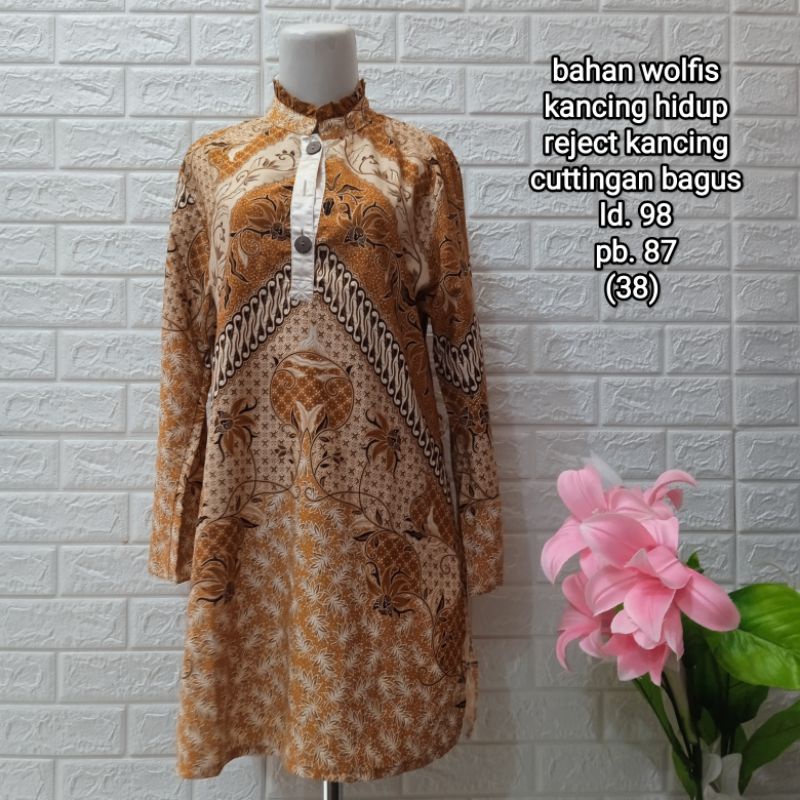 PRELOVED BAJU BATIK WANITA / (PART 1) / PL ATASAN BATIK WANITA / BAJU BEKAS-30