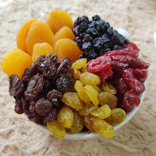 

Mixed Dried Fruit 500 gr ( Cranberry , Blueberry , apricot , Raisin ) campuran buah kering 500gr