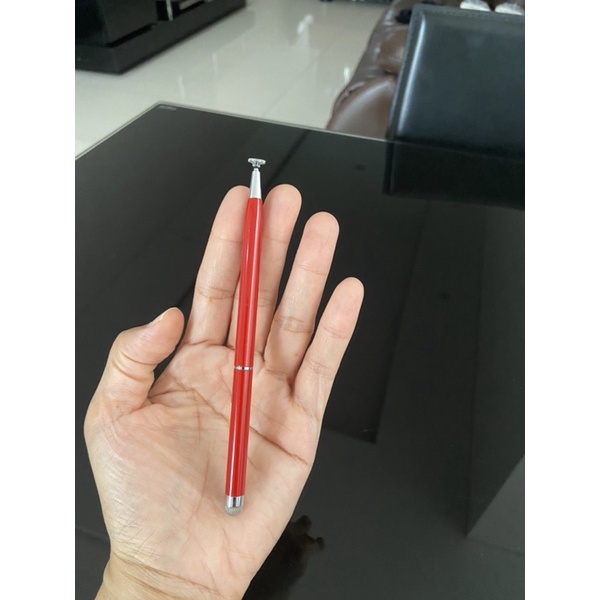 stylus pen capacitive 2 in 1 universal support semua android iphone-B