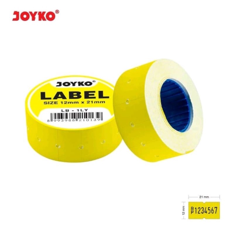 

Price Label / Label Harga Joyko LB-1LY 1 Slop