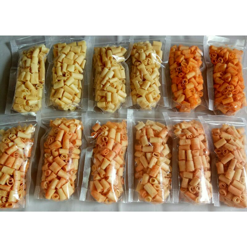 

snack crispy roll renyah gurih banyak rasa