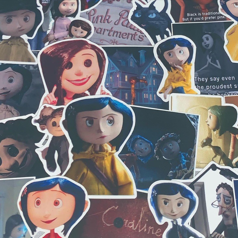 coraline stickers