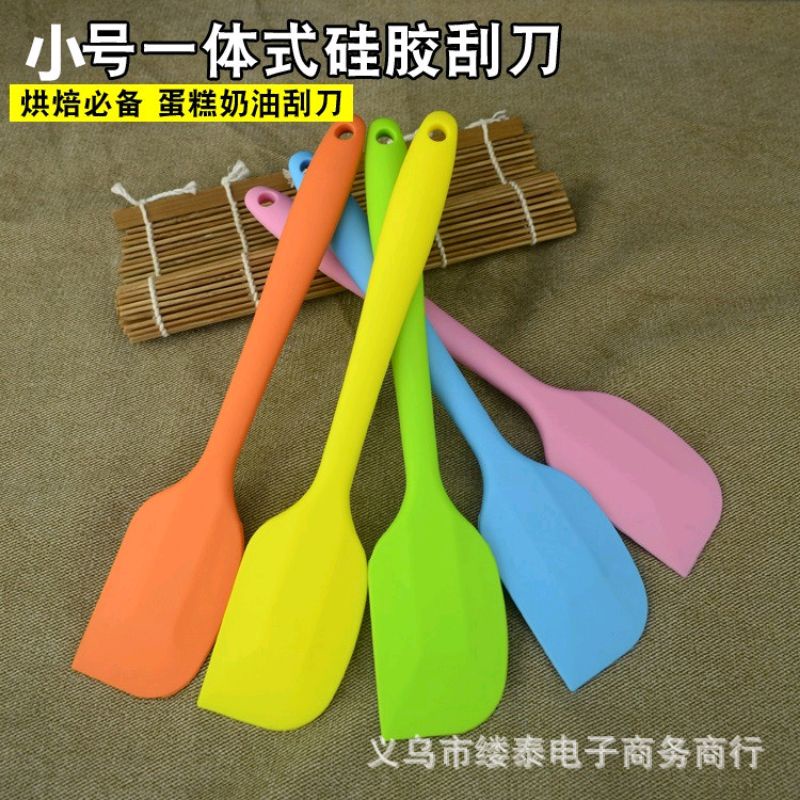 Spatula silikon tahan panas food grade spatula silocone masak