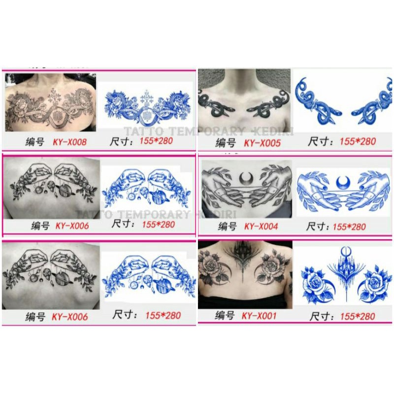 TATTO TEMPORARY MAGIC FULL DADA / TATTO TEMPORER GEL