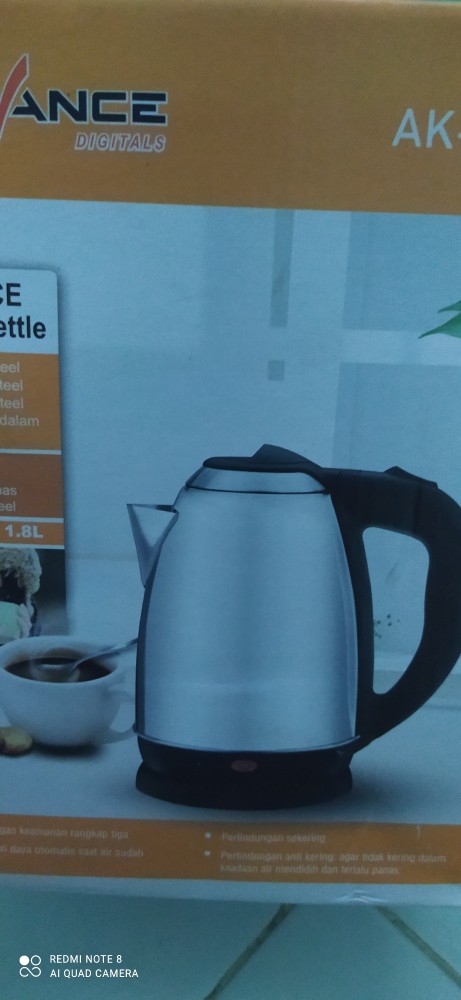 Advance Electric Kettle Ak 181 Elektrik Teko Listrik